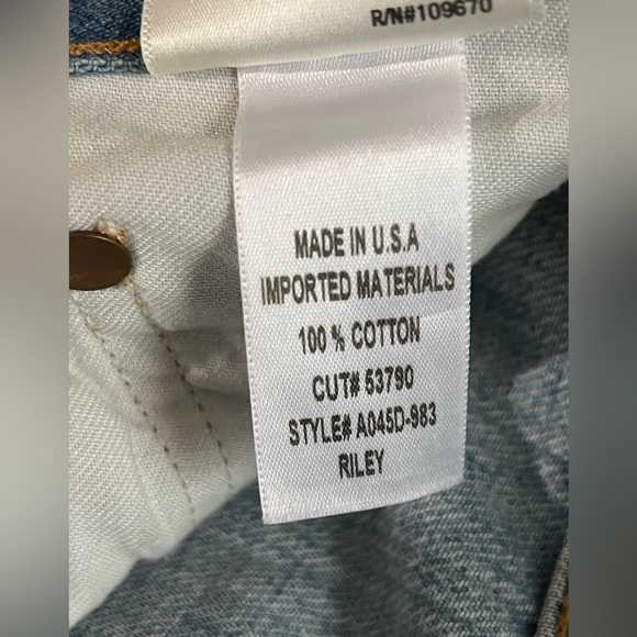 NWT AGOLDE Jamie High Rise Classic in color Shakedown, Size 25 - Picture 9 of 10